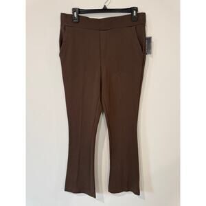NWT Counterparts Chocolate Brown Bootcut Slacks – Size Large